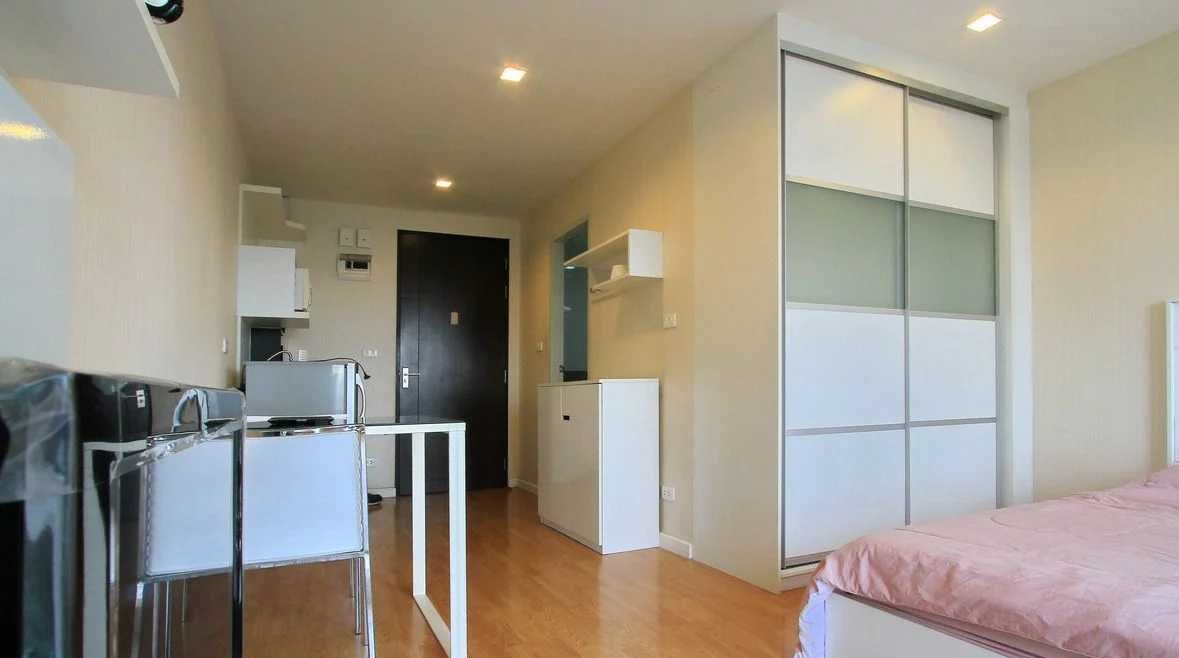 ขายคอนโด สตูดิโอ casa condo รัชดา-ท่าพระ ขนาด 25 ตรม ชั้น7 ห้องมุม ทิศเหนือ มีเครื่องซักผ้า