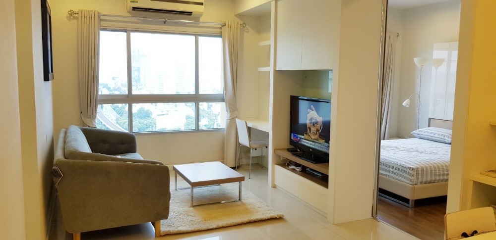 เช่า Q House Condo Sathorn (คิวเฮ้าส์ คอนโด สาทร)  ขนาด 48ตรม 1ห้องนอน 1ห้องน้ำ ชั้น 22 