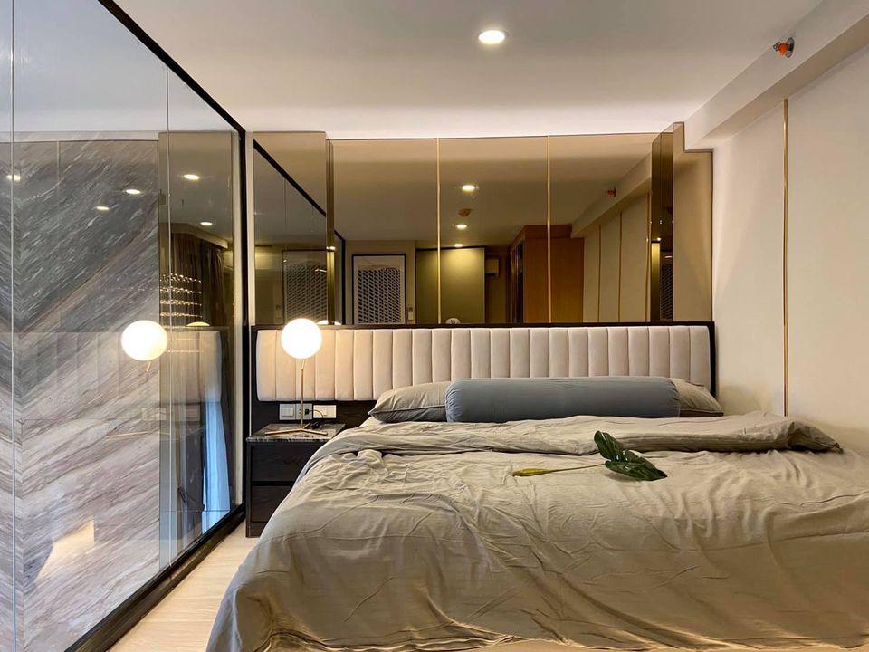 เช่าคอนโด duplex 1 ห้องนอน ไนท์ บริดจ์ ไพร์ม สาทร knightbridge prime sathorn ขนาด 38 ตรม ชั้น 38  วิวตึกมหานคร