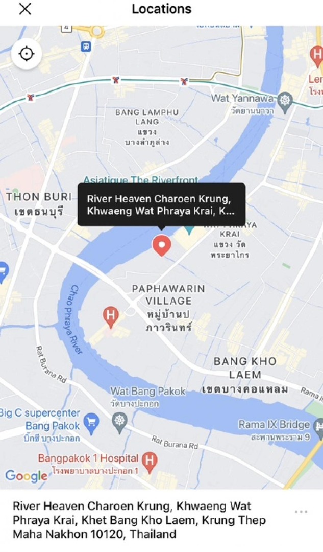 ขายคอนโด ริเวอร์ เฮเว่น river heaven